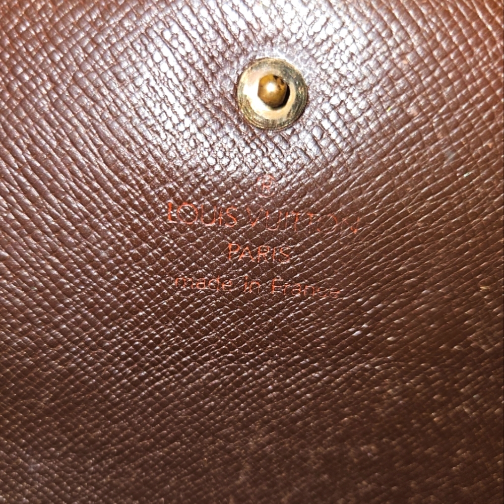 Louis Vuitton Damier Ebene Porte Tresor International Wallet France 1998 - Picture 16 of 17
